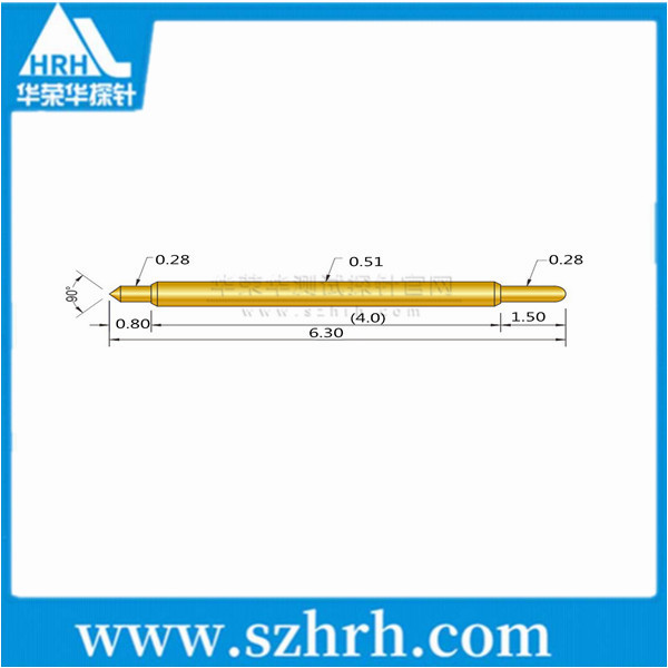 051-xx-6.3L雙頭探針