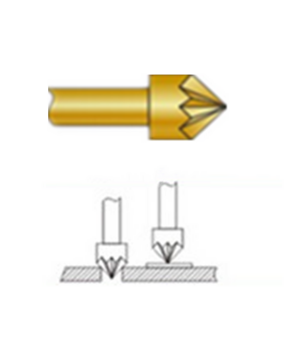星型頭探針、探針用法圖、探針原理圖、測試探針圖片